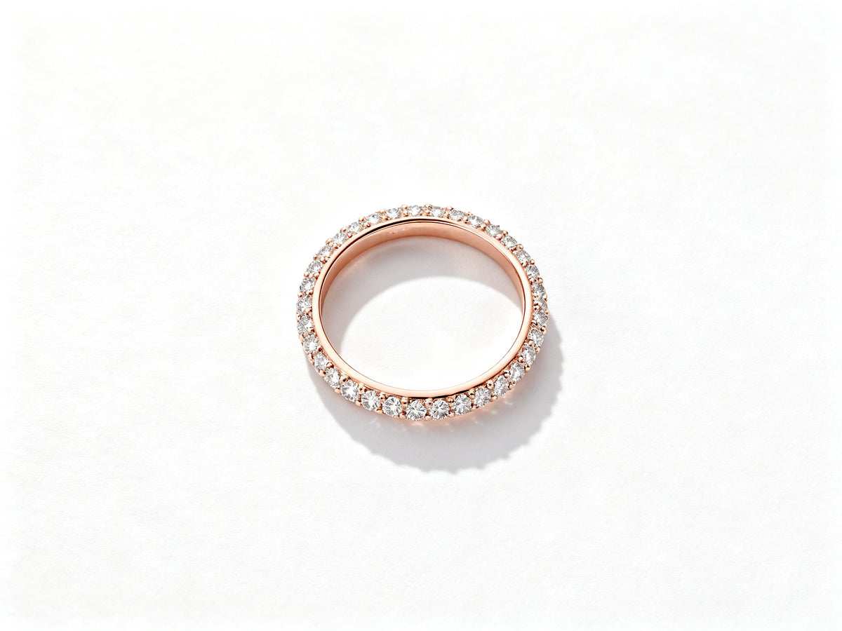 Celestial Shimmer Band - Rose Gold - Top View