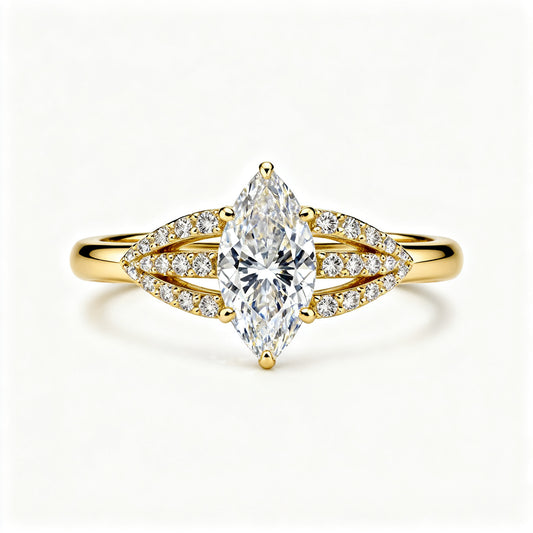 Marquise Majesty Lumina - YG 45deg