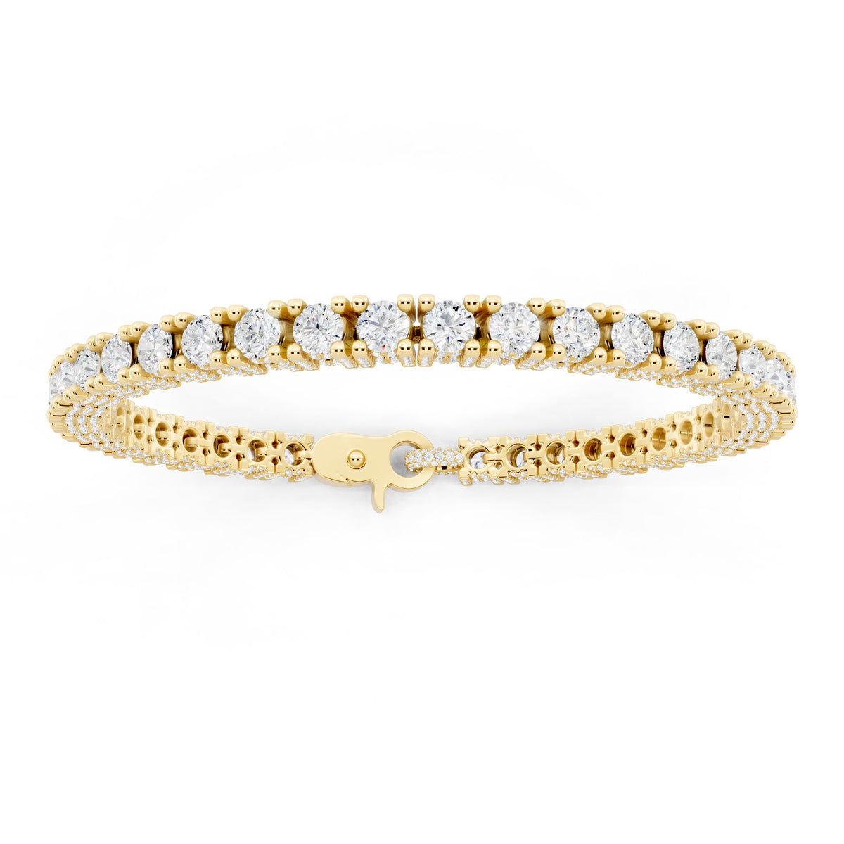 Classic Natural Diamond Bracelet - 10KT White Gold