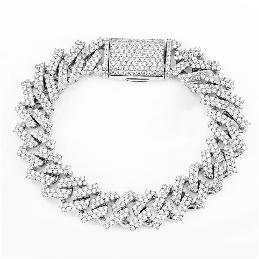 Brilliant Silver CZ Necklace - 925 Silver