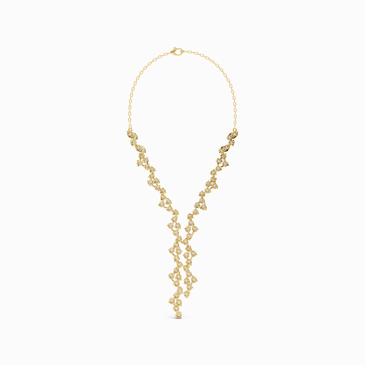 Snowdrop Round Cut Necklace
