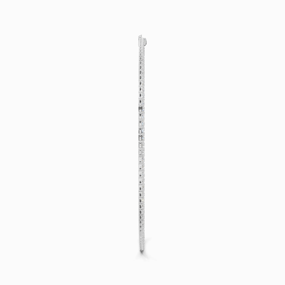 Nigella Round Cut Tennis Necklace