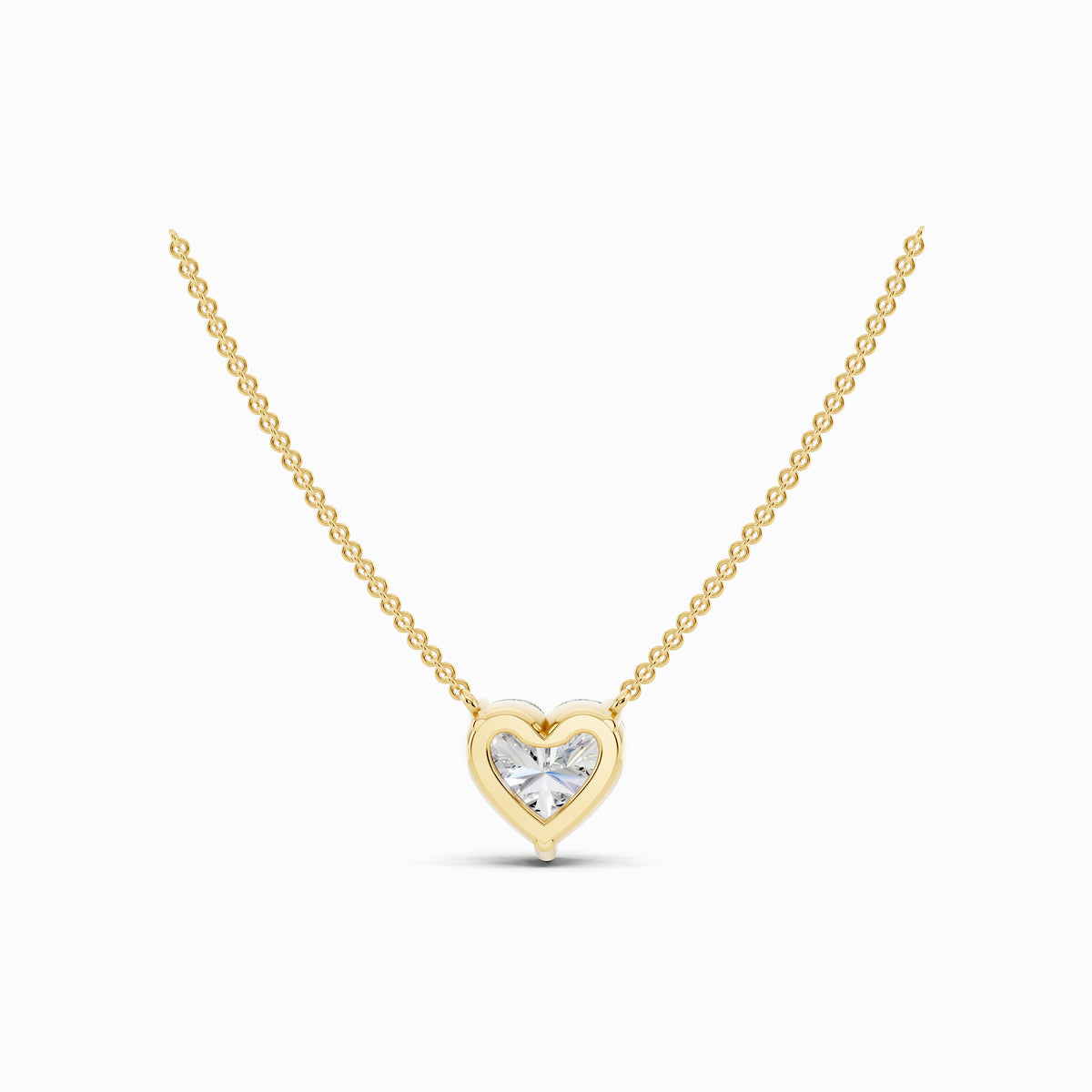 Keira Heart Cut Solitaire Pendant