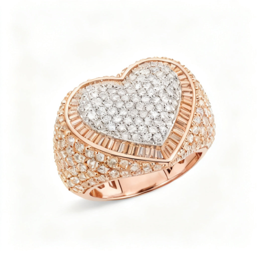 Celestial Glitz Band Rose Gold Overhead View