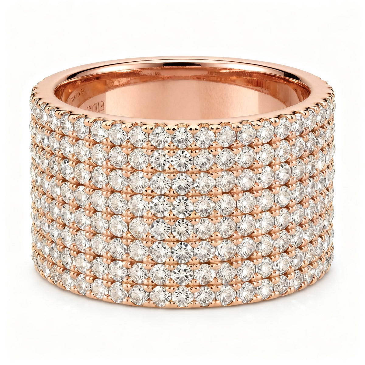 Celestial Pave Band - RG Front