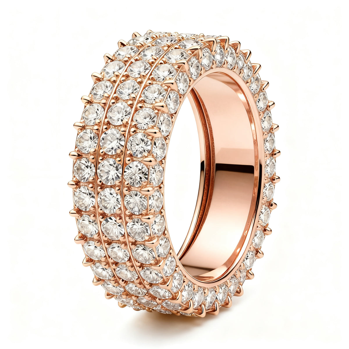 Celestial Pave Band - RG Side