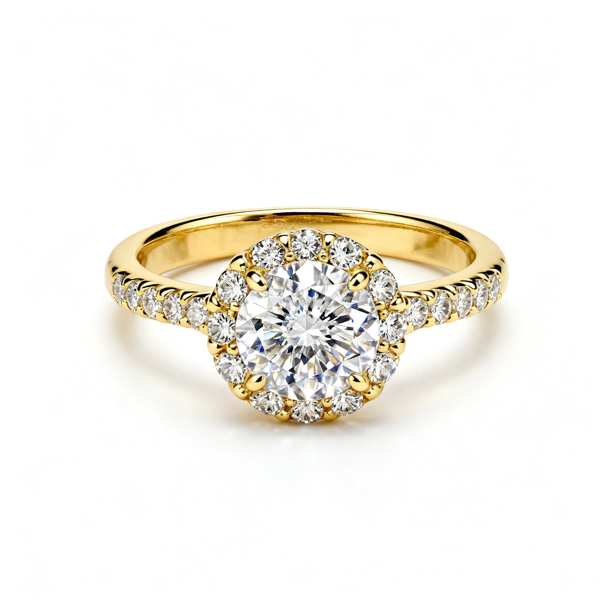 Aura Radiance Band - YG 45deg