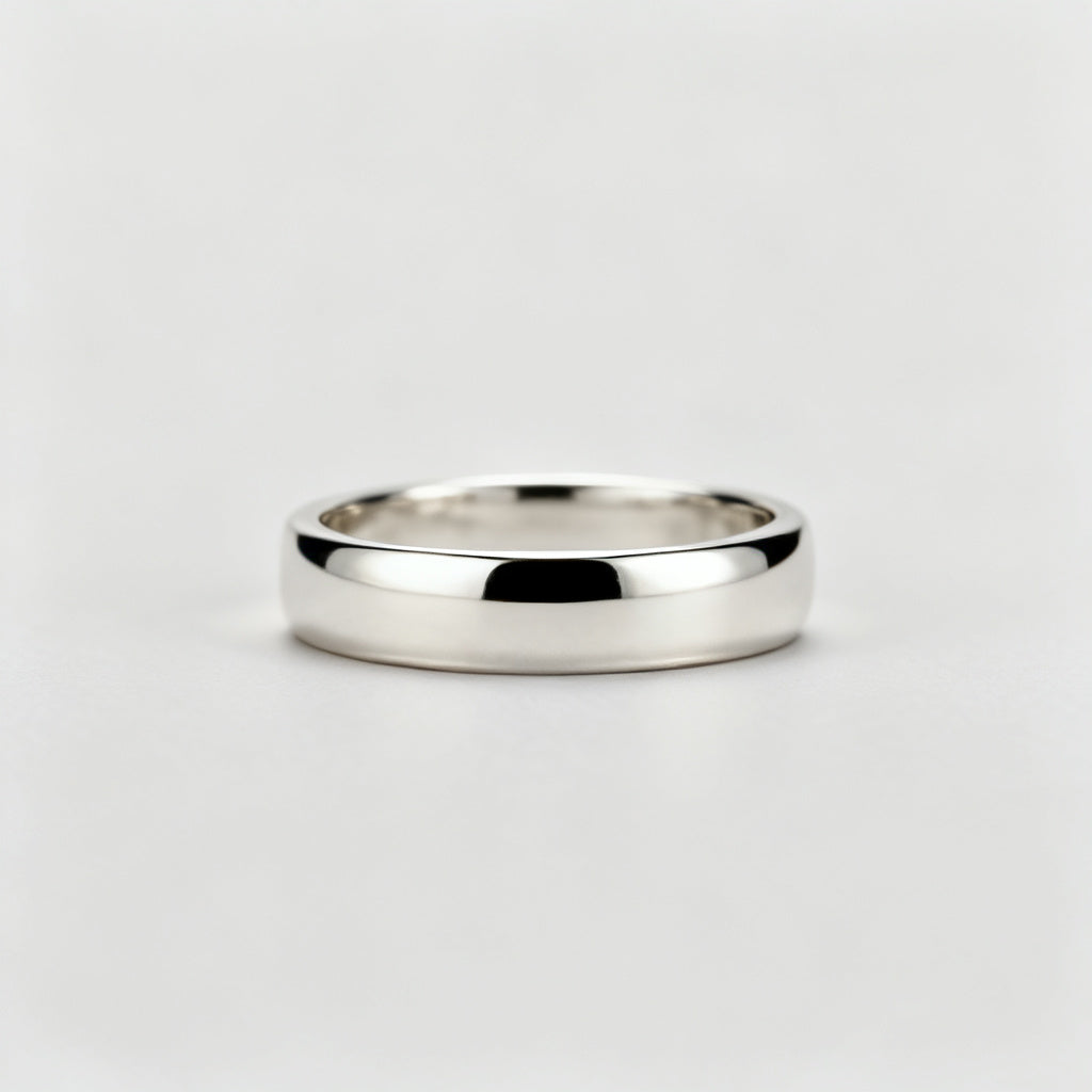 Lab-Grown Round Diamond Luxe Back Earrings - White Gold Front View