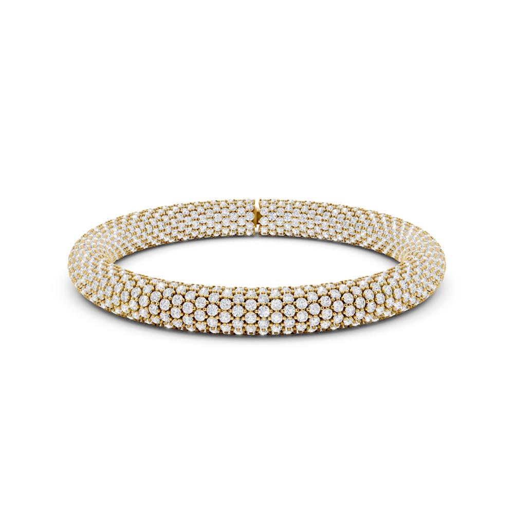 Grand Lab-Grown Diamond Bracelet - 14KT Gold