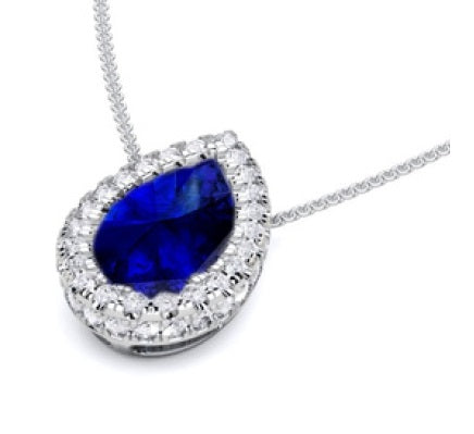 Verdant Teardrop Empress Pendant - 14KT Gold