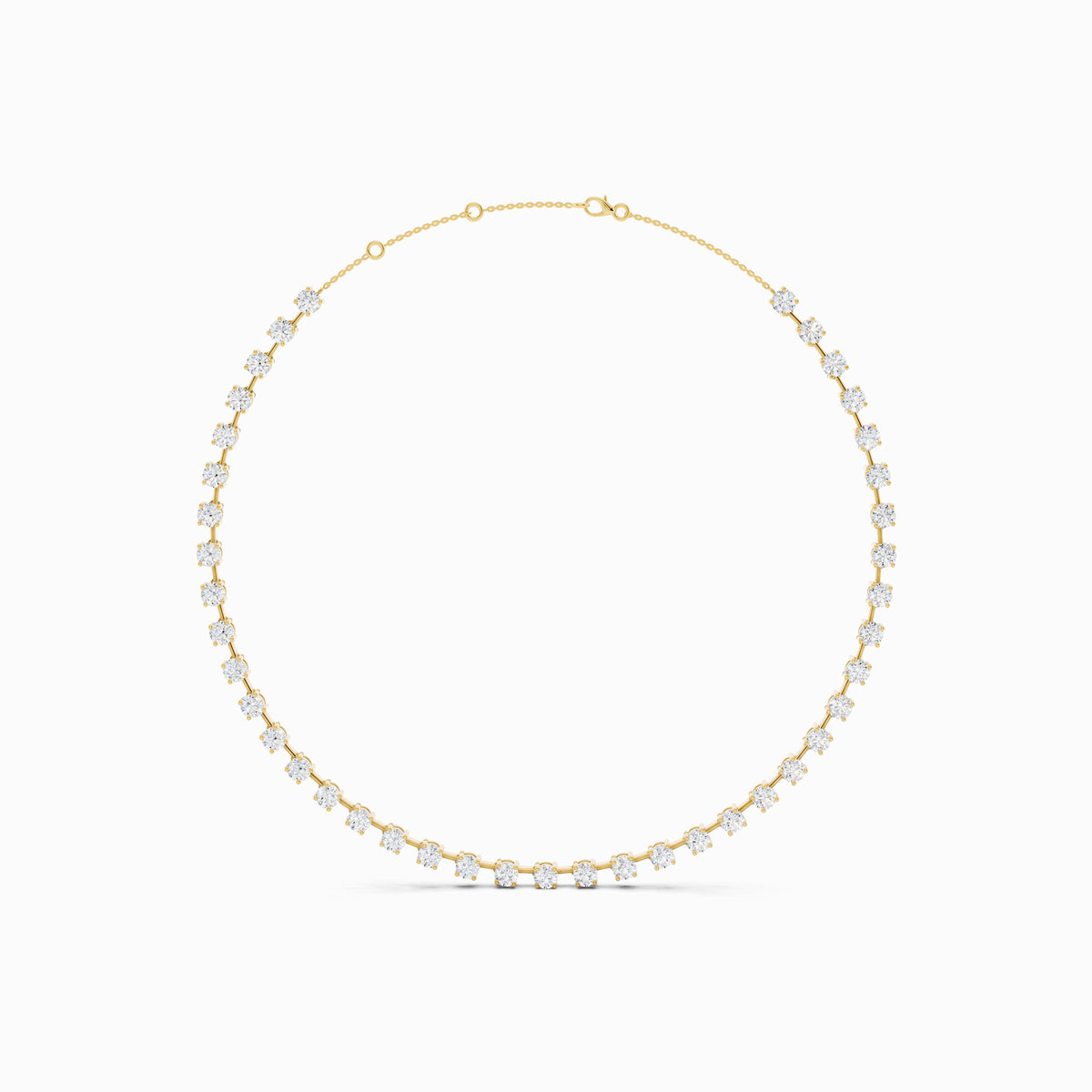 Isla Round Cut Necklace