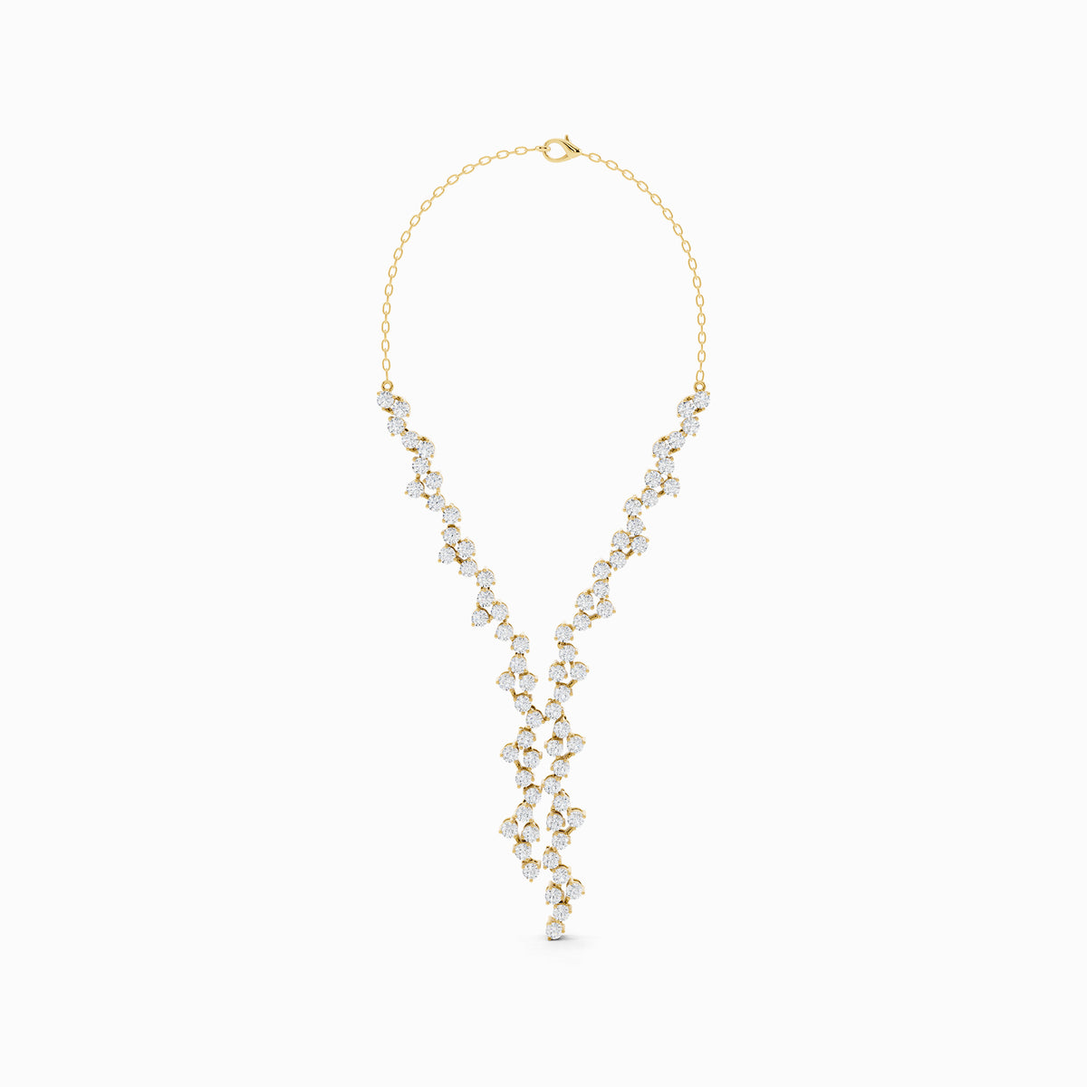 Snowdrop Round Cut Necklace