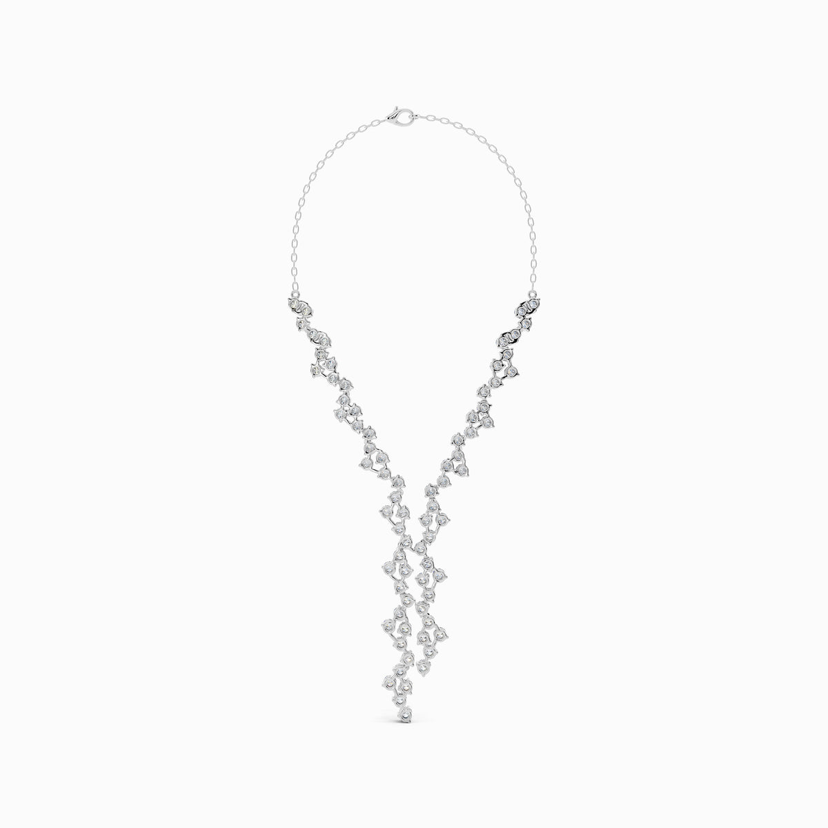 Snowdrop Round Cut Necklace