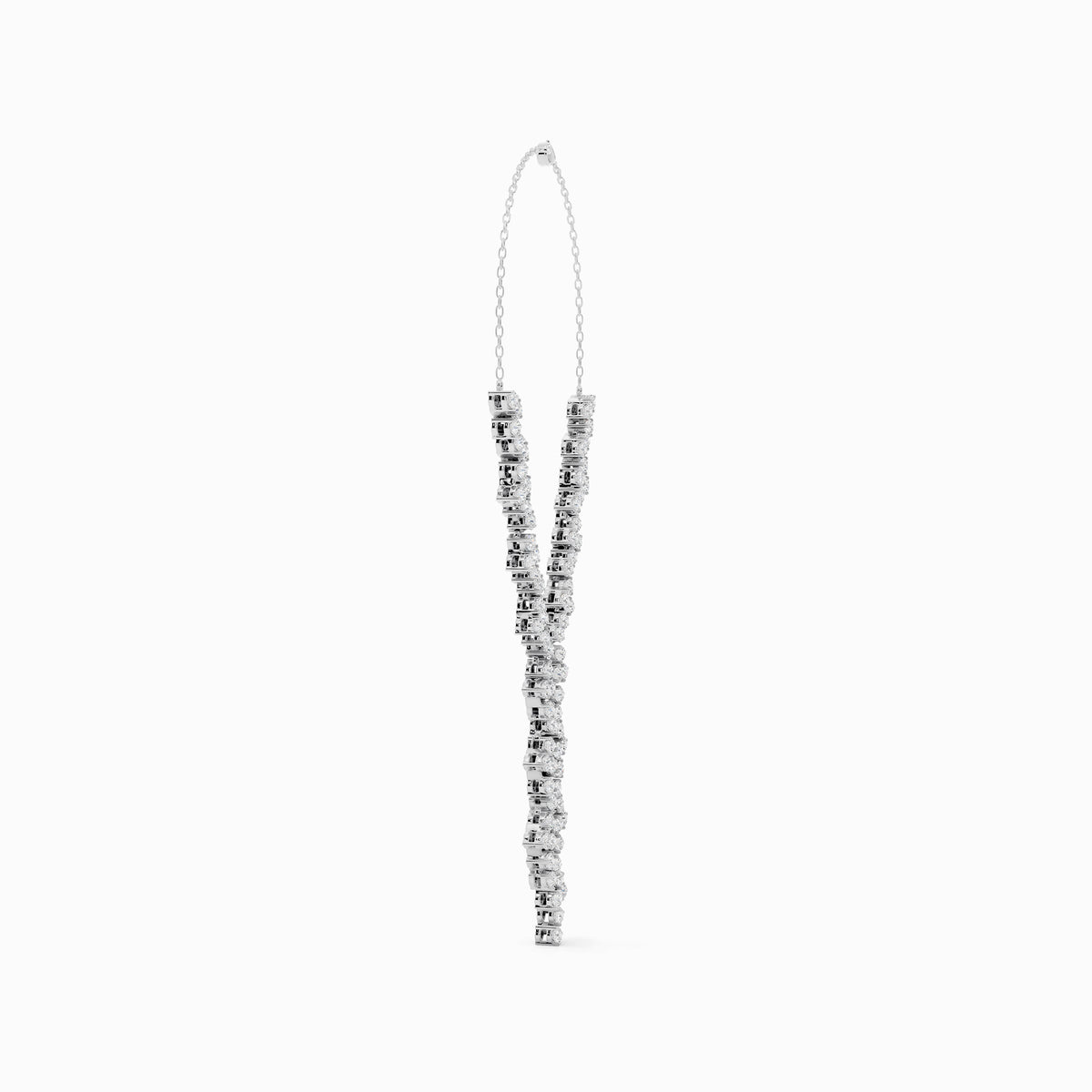 Snowdrop Round Cut Necklace