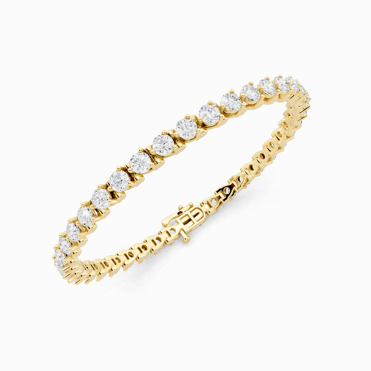 Erica Round Cut Tennis Bracelet