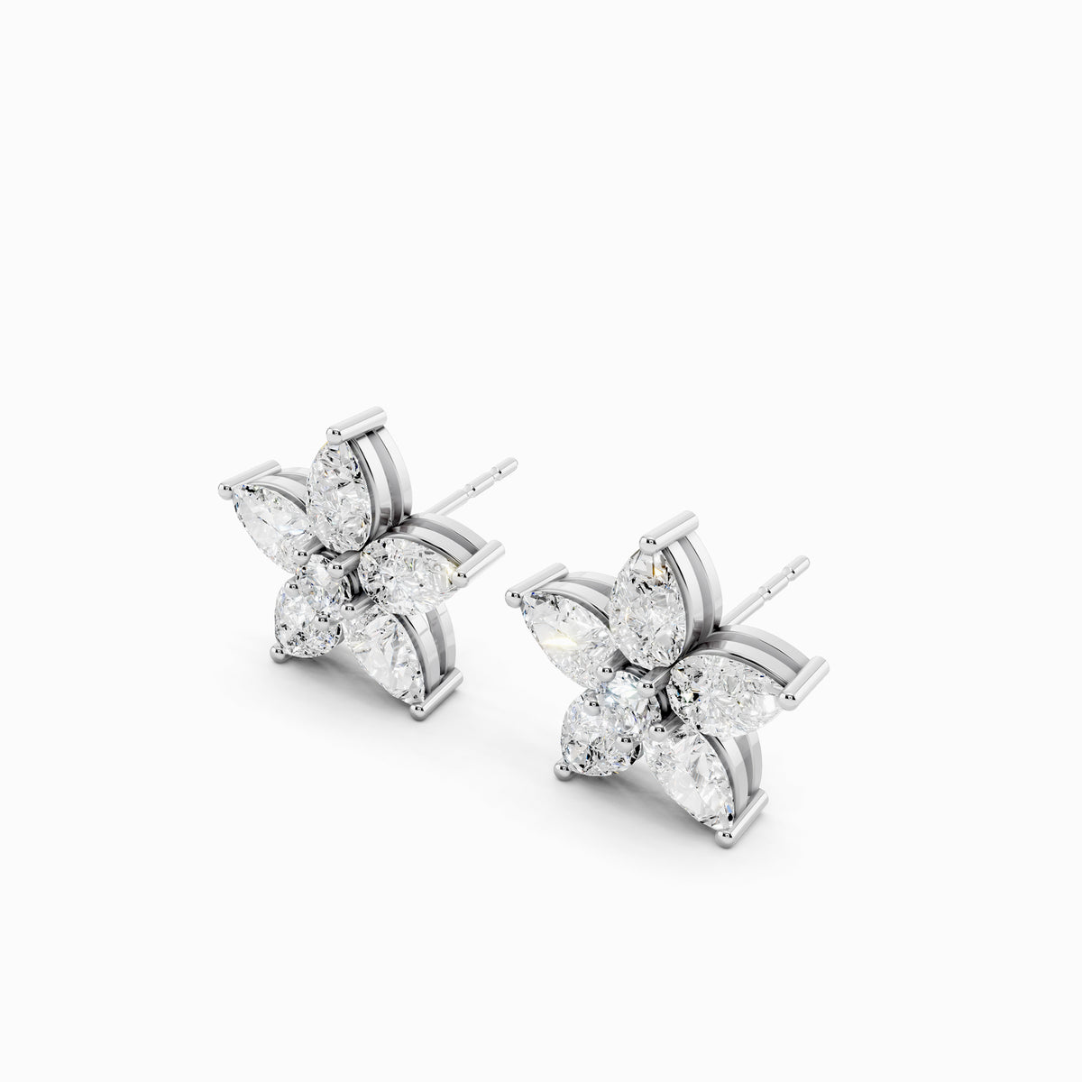 Dahlia Floral Earring