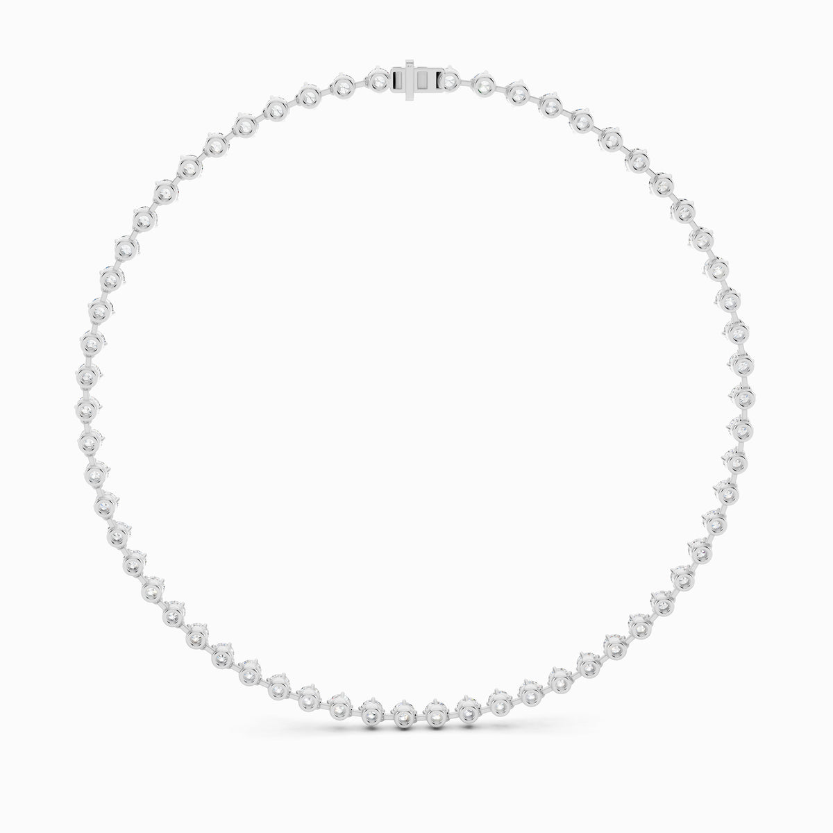 Laurel Round Cut Necklace