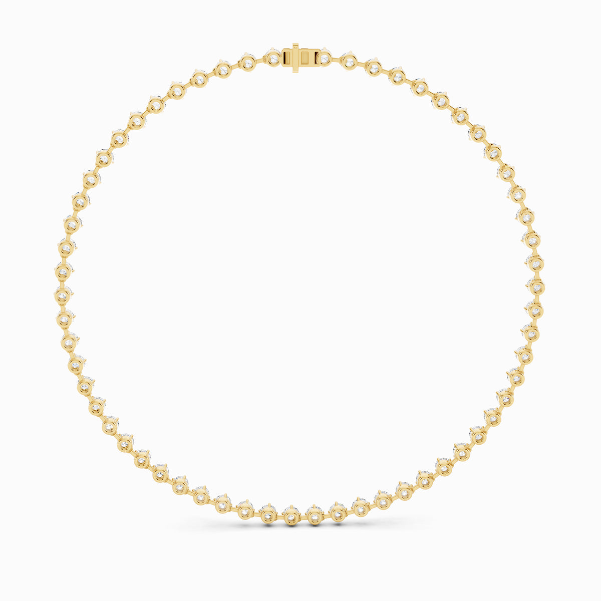 Laurel Round Cut Necklace