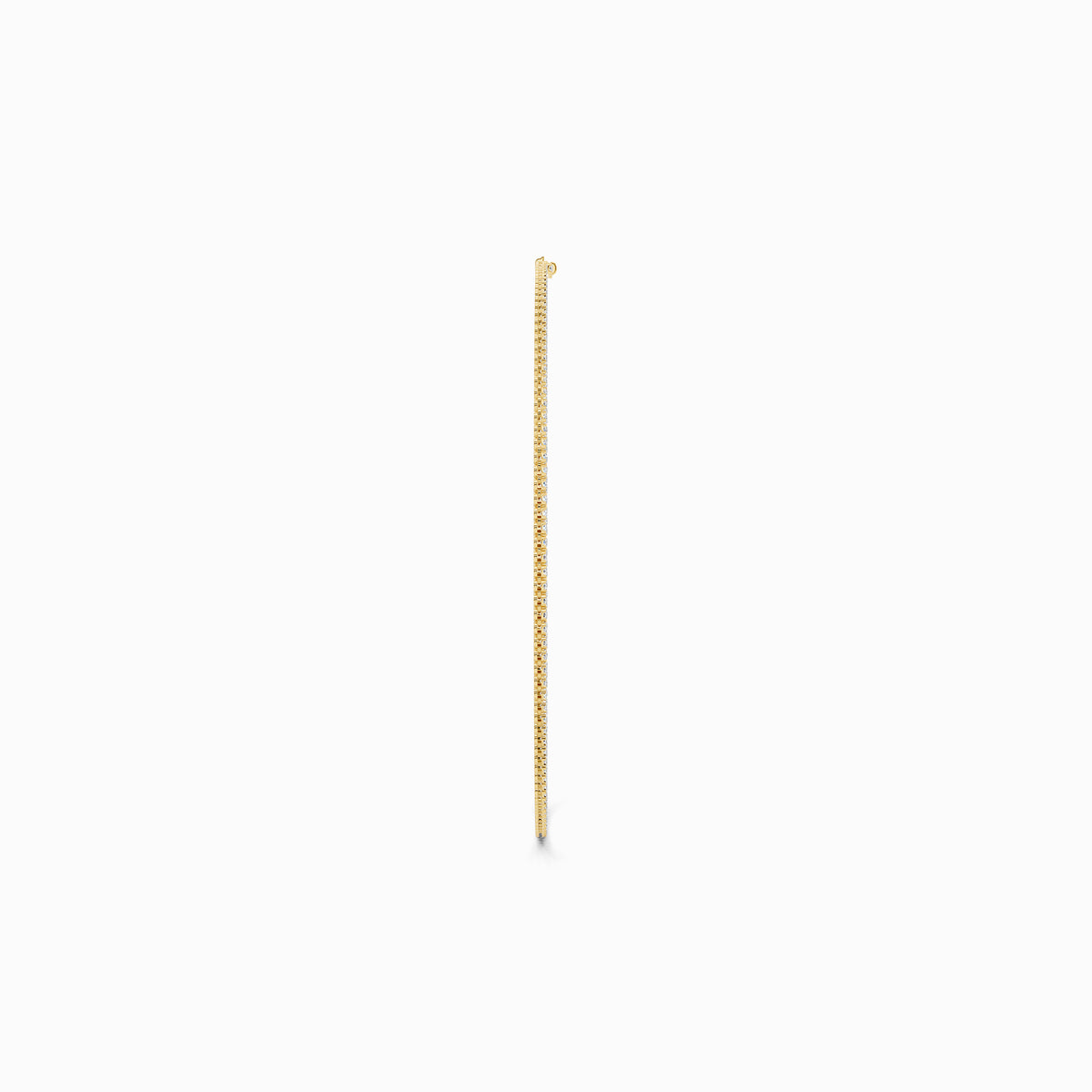 Salvia Round Cut Tennis Necklace