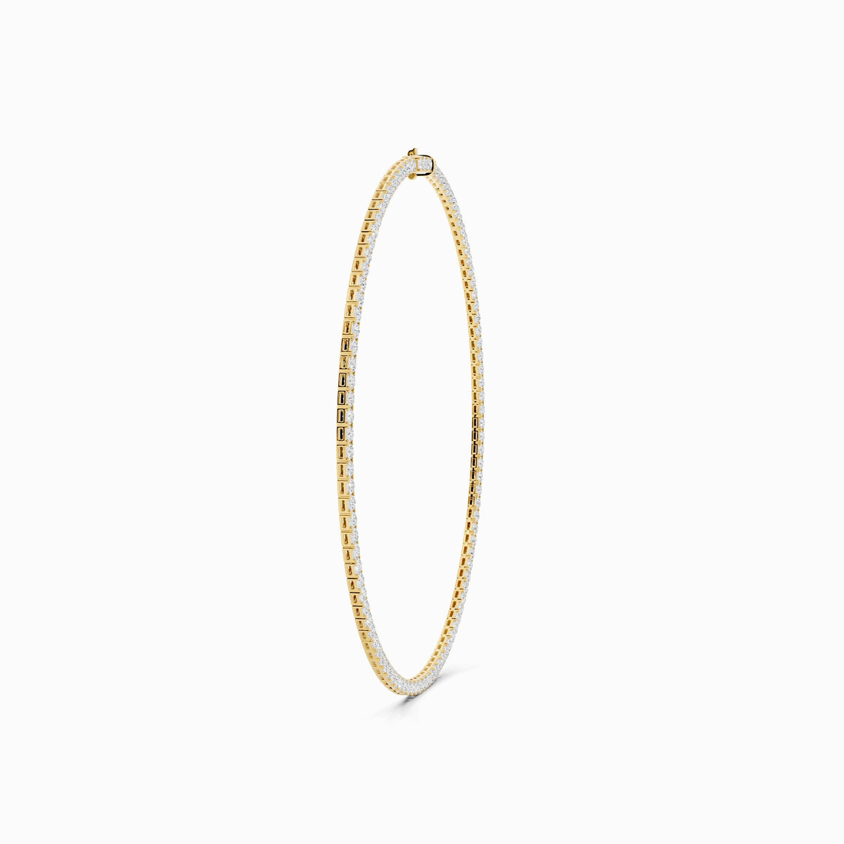 Nigella Round Cut Tennis Necklace
