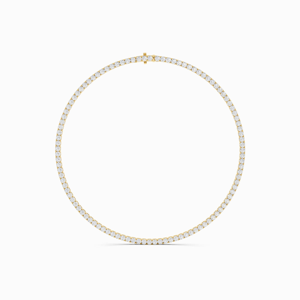 Nigella Round Cut Tennis Necklace
