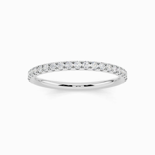 Roseline Half Eternity 0.33 Carat  Round Cut Wedding Ring