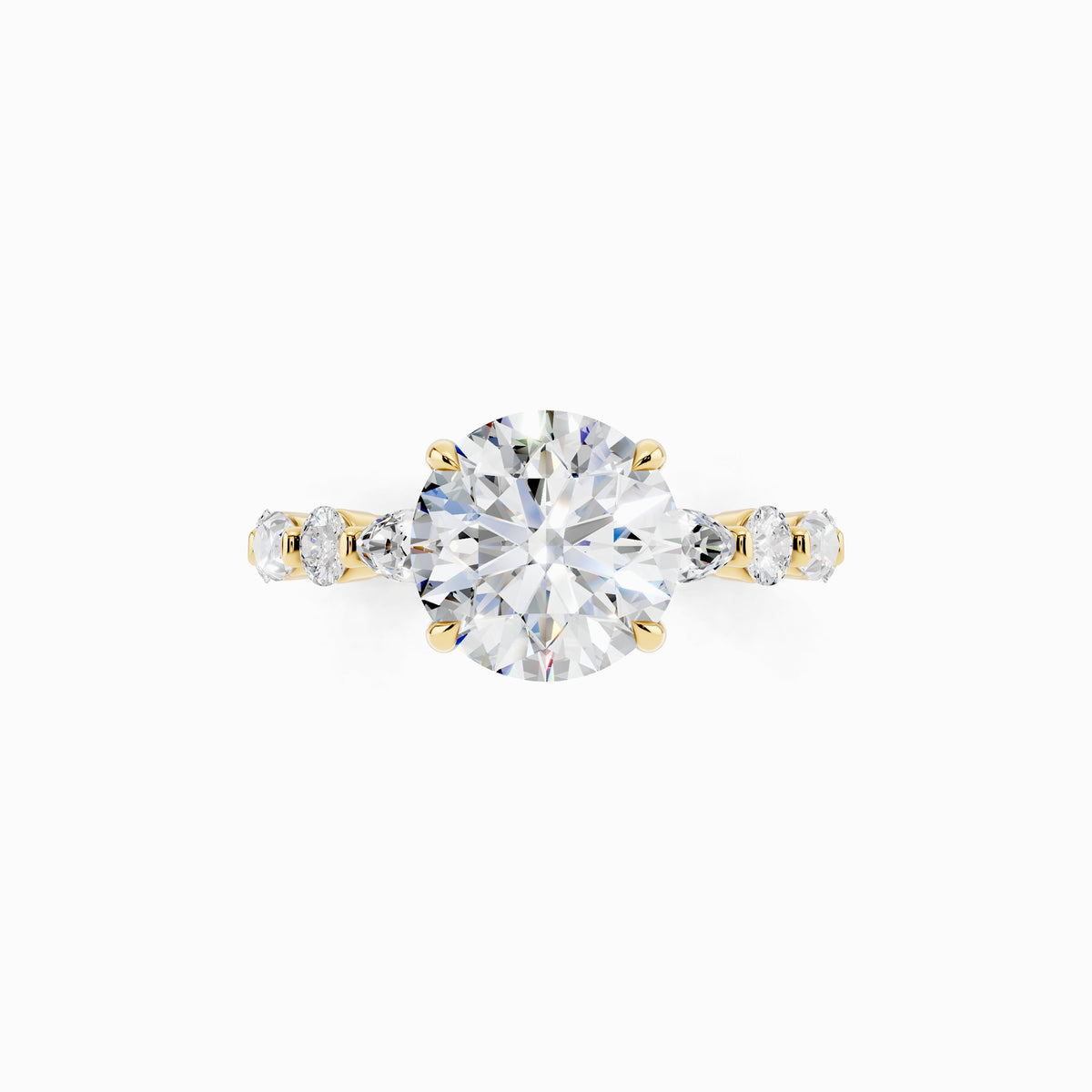 Sira Round Cut Engagement Ring