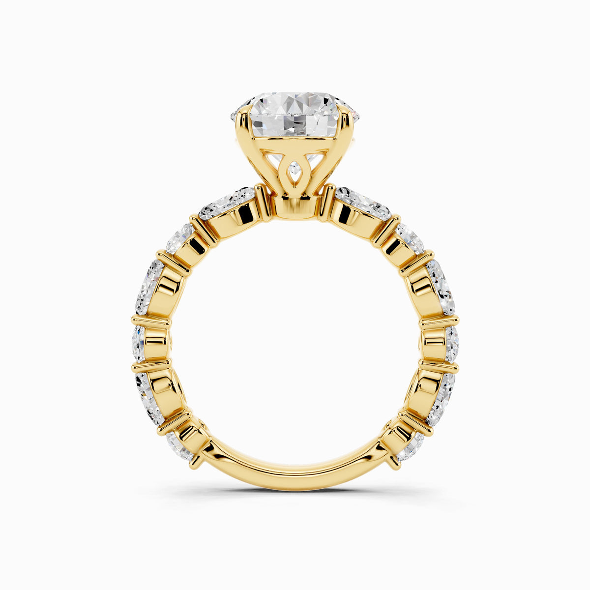 Sira Round Cut Engagement Ring