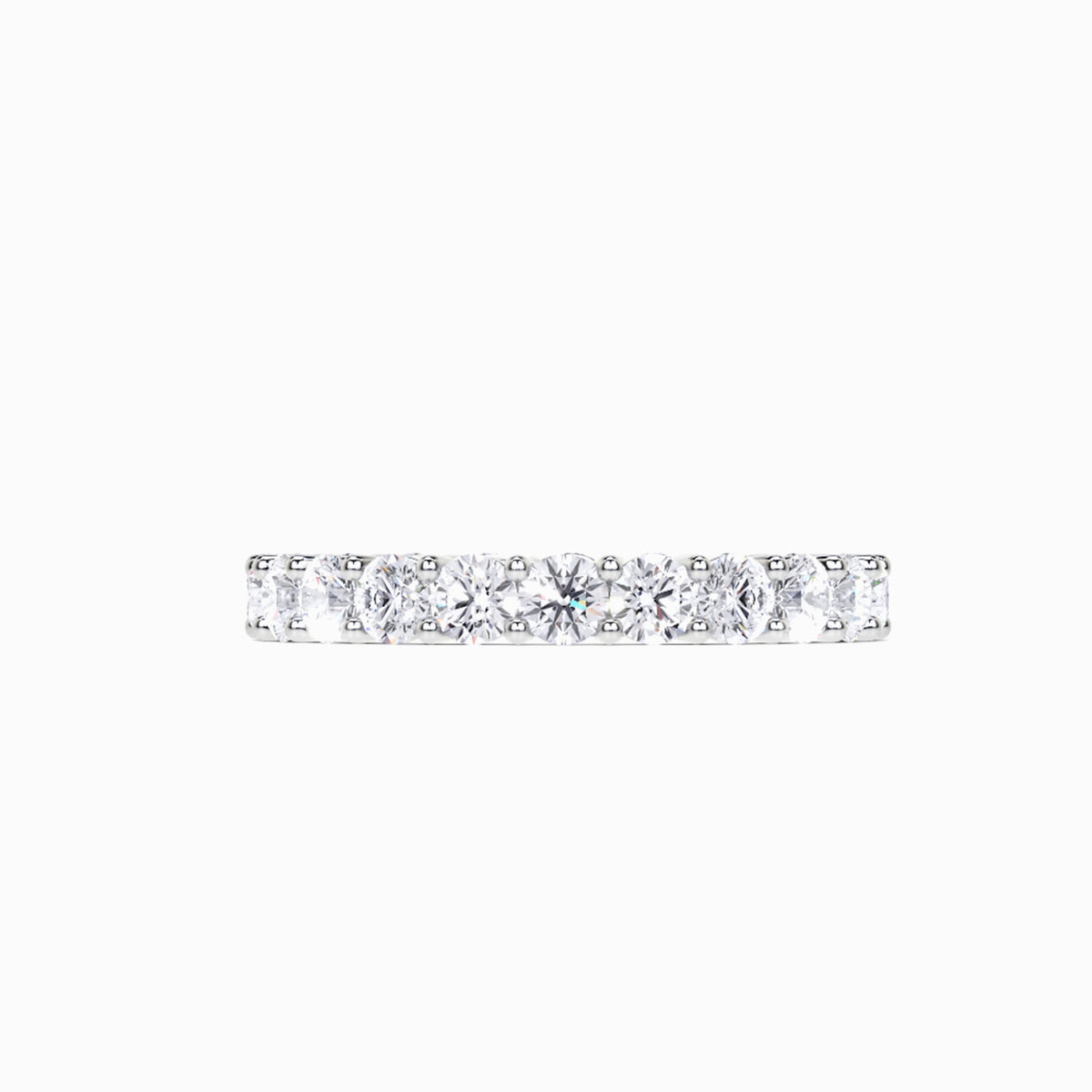 Roselle Eternity 2.42 Carat Round Cut Wedding Ring