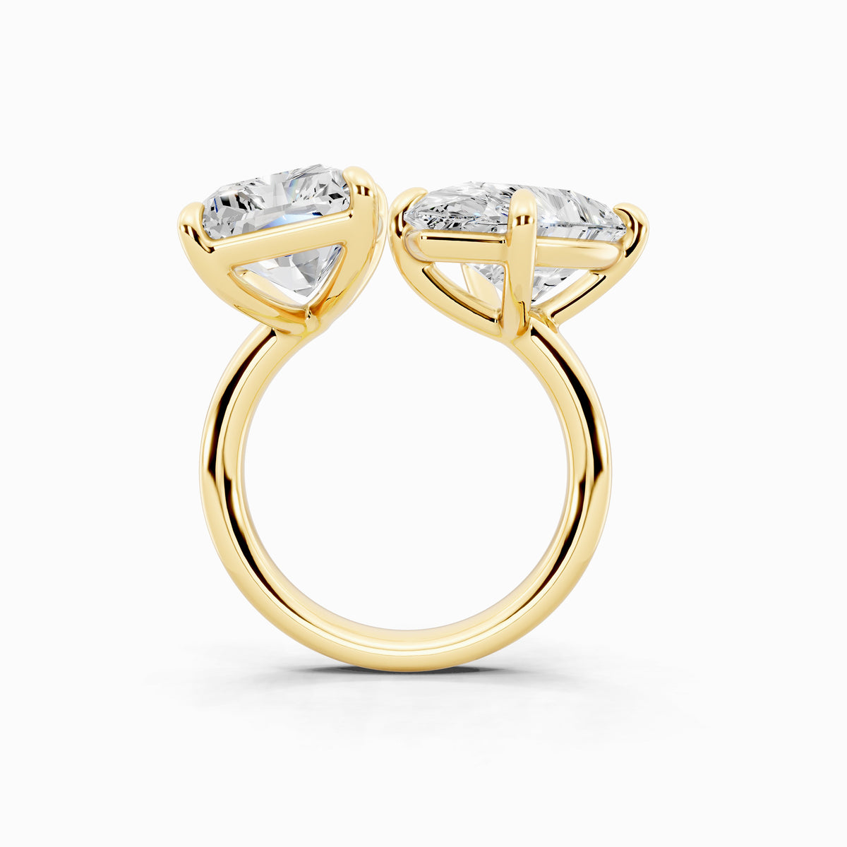 Clover Toi Et Moi Engagement Ring