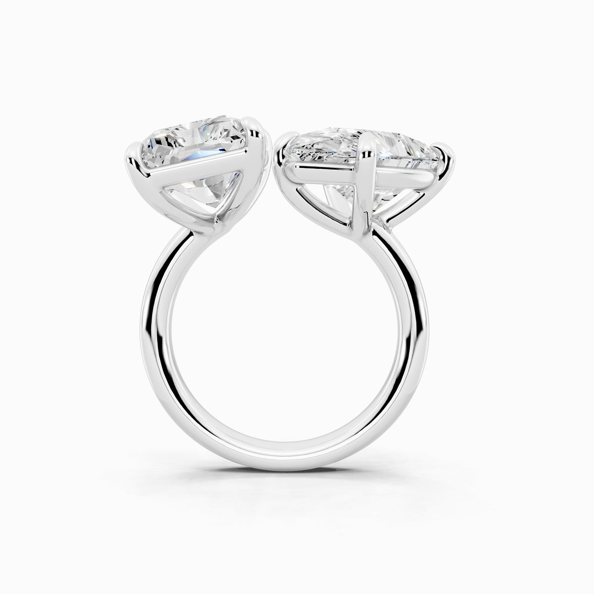 Clover Toi Et Moi Engagement Ring
