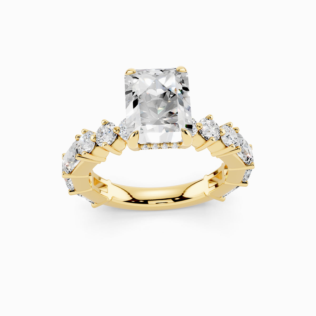 Meme’s Radiant Cut Engagement Ring