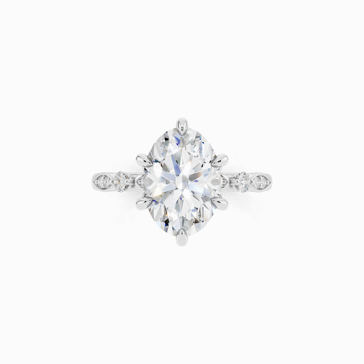 Daphne Oval Cut Engagement Ring