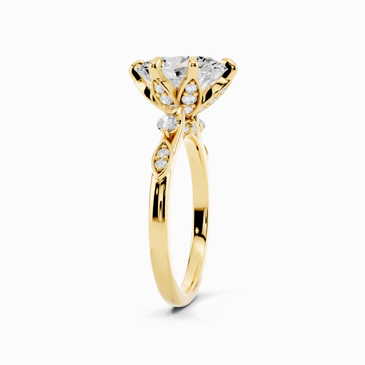 Daphne Oval Cut Engagement Ring