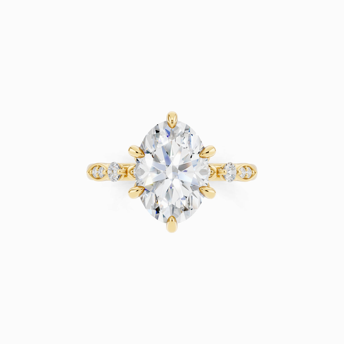 Daphne Oval Cut Engagement Ring