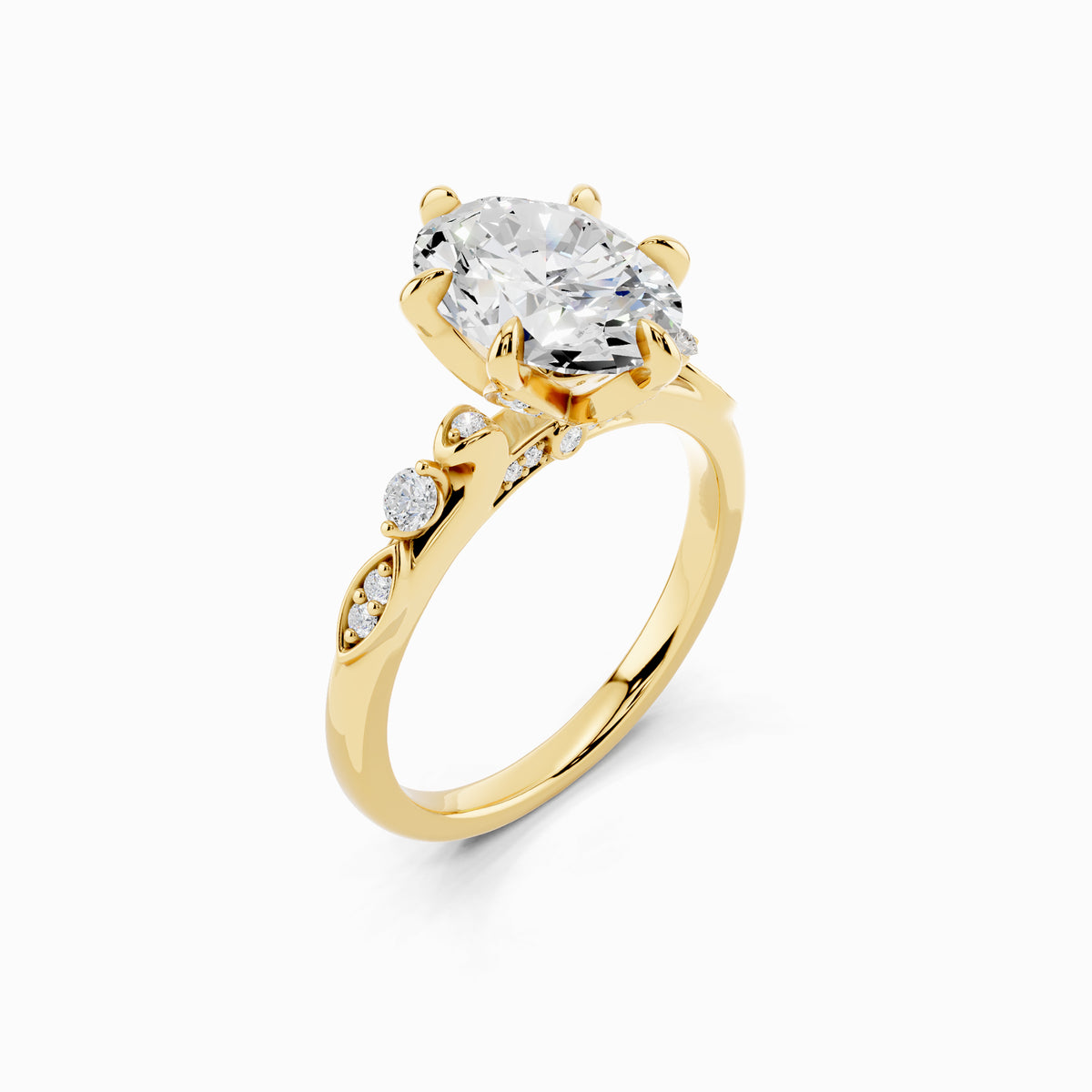 Daphne Oval Cut Engagement Ring